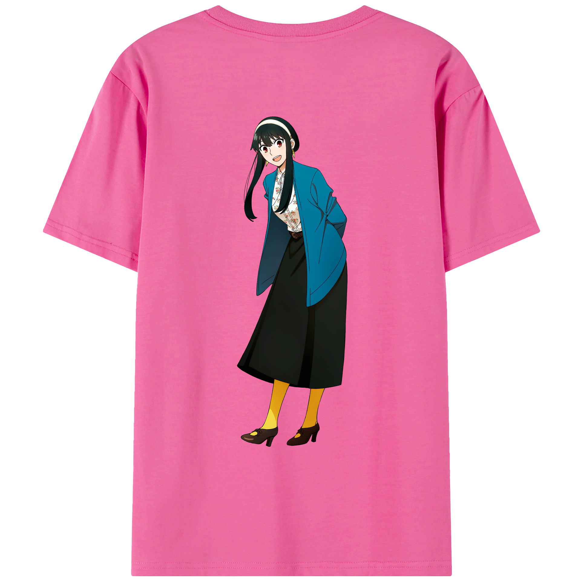 （画像用） SPY×FAMILY间谍家家酒 レディース半袖Tシャツ(バックプリント)
